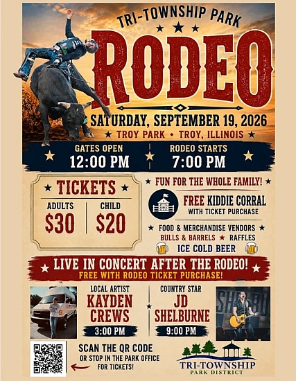 Sept 19, 2026: Tri-Township Park Rodeo